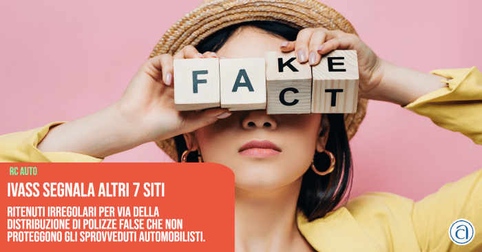 RC auto false, Ivass segnala altri 7